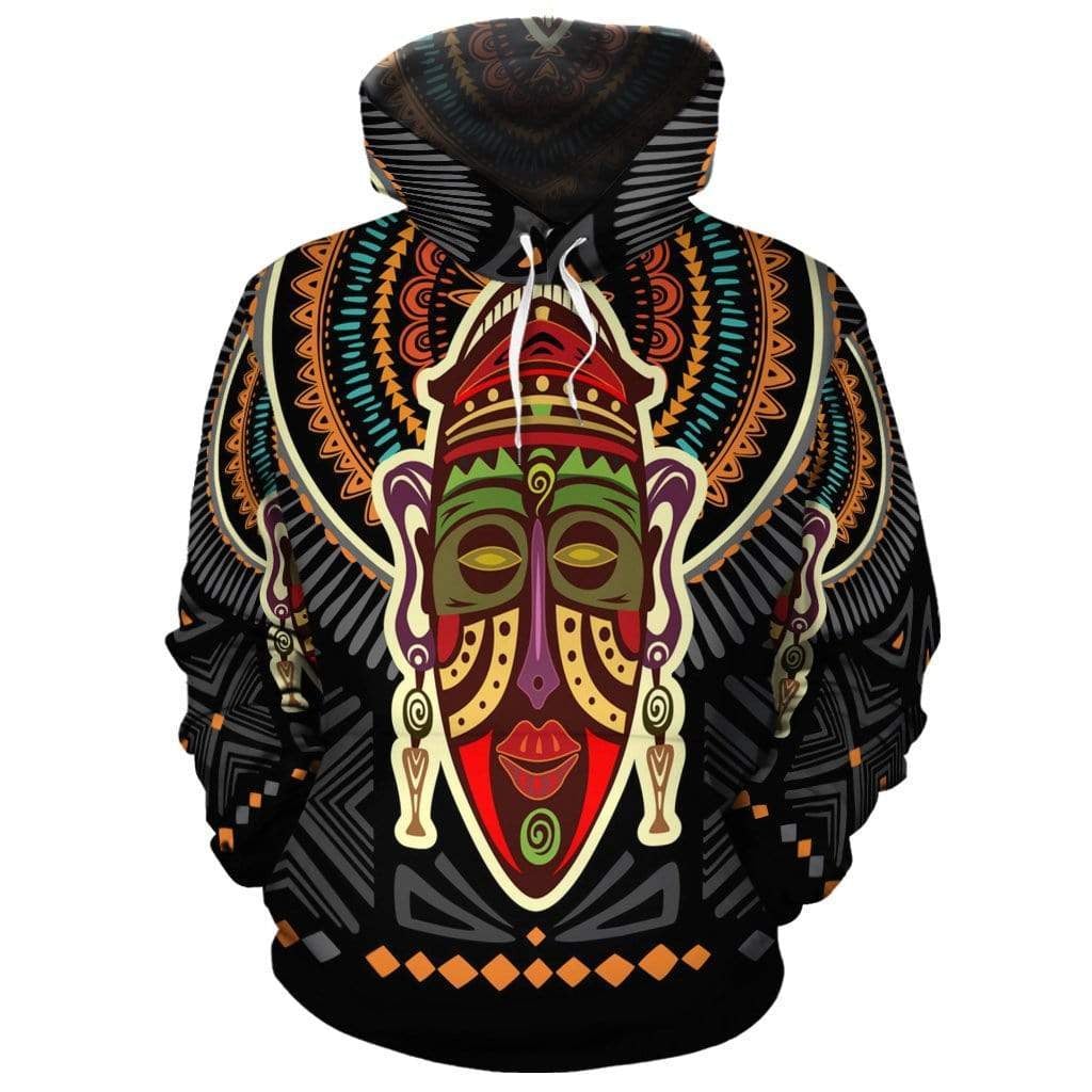 Wonderprint Hoodie – African Face 5 Pullover