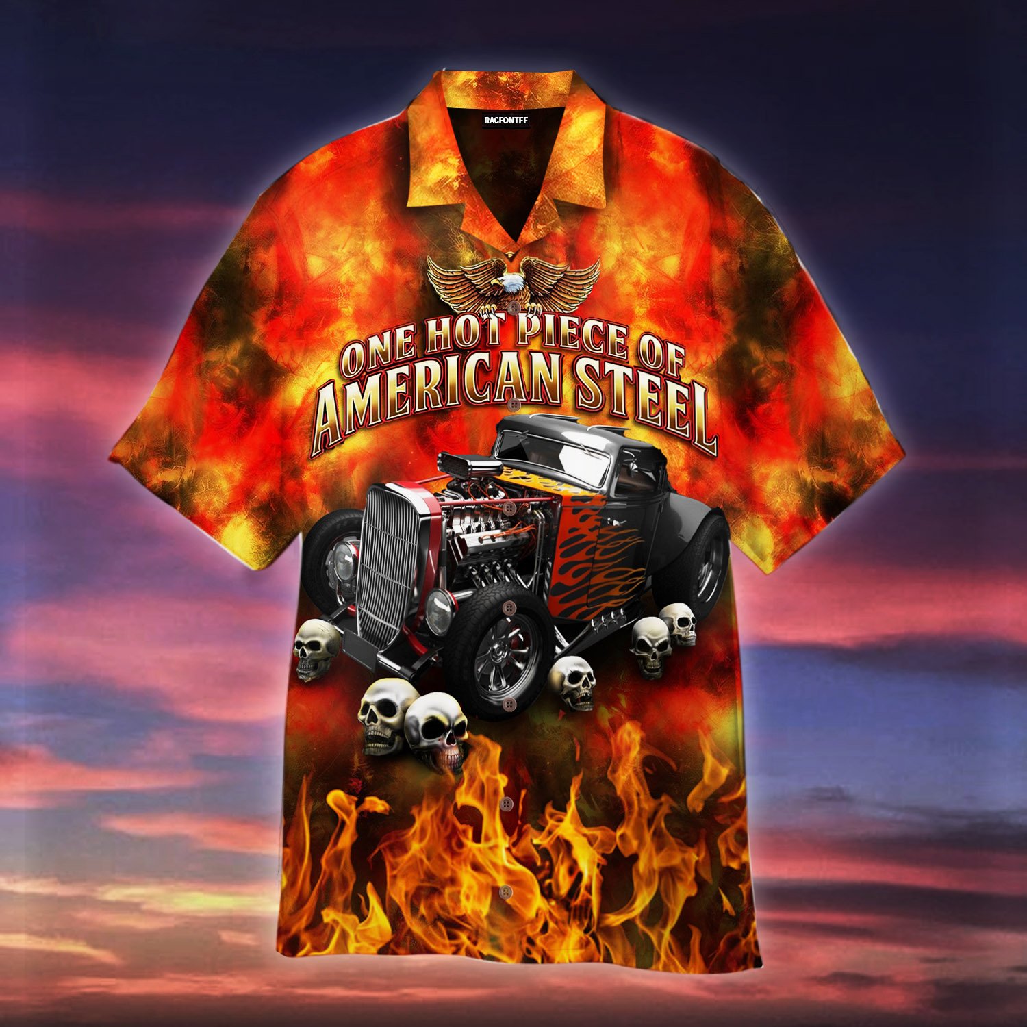 Hot Rod Hawaii Shirt For Men Women Adult Ha62158