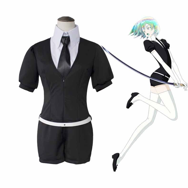 Anime Houseki no Kuni Cosplay Costume Diamond Antarcticite Bodysuit Land of the Lustrous Jumpsuits High Quality Outfits alx