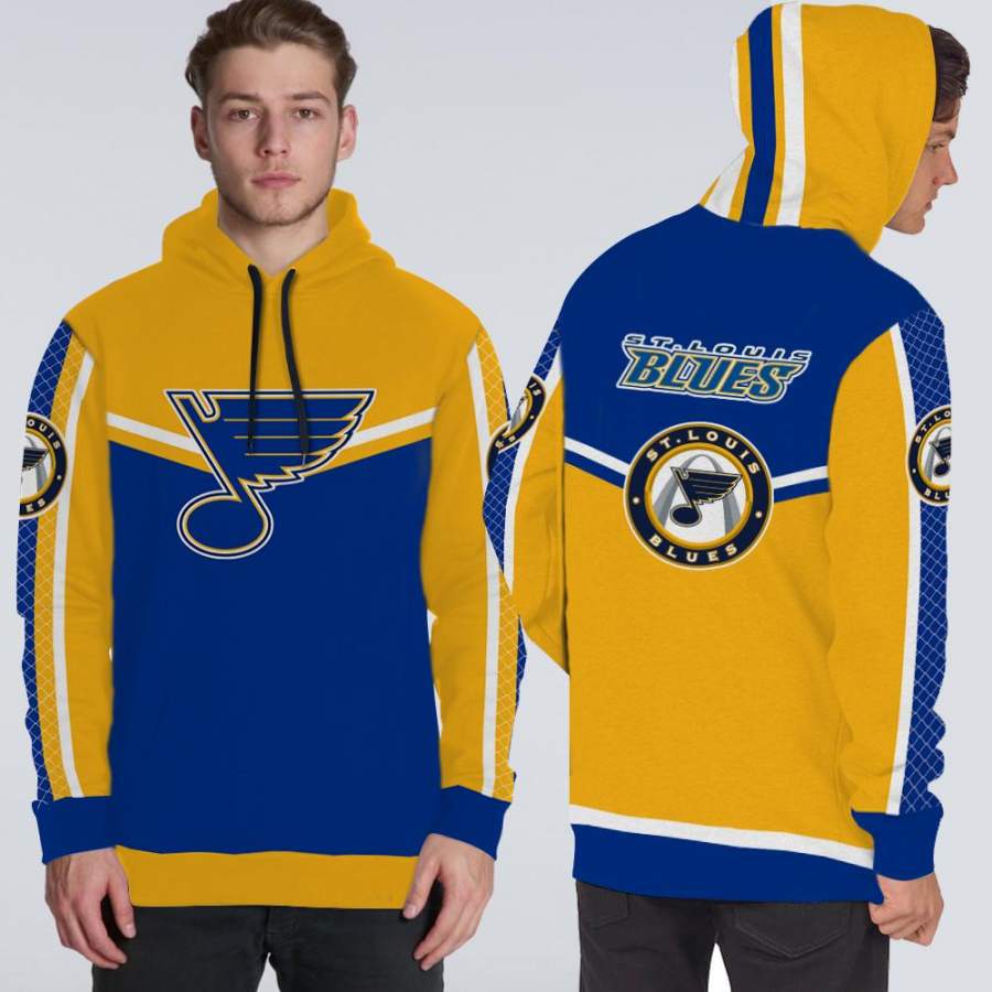 Fashion Gorgeous Fitting St. Louis Blues Hoodie