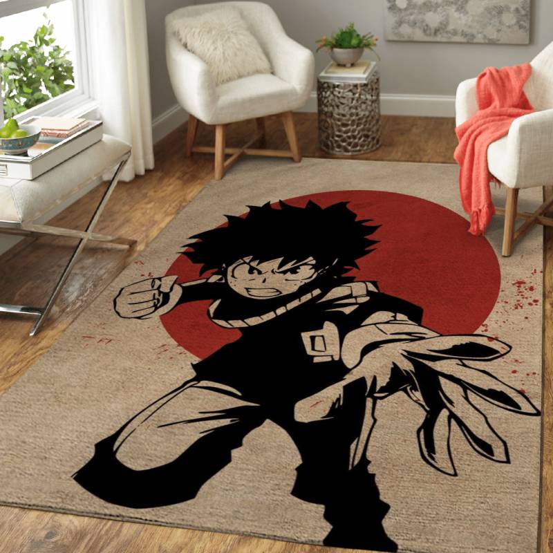 Midoriya My Hero Academia Anime Icon Area Rug – Carpet