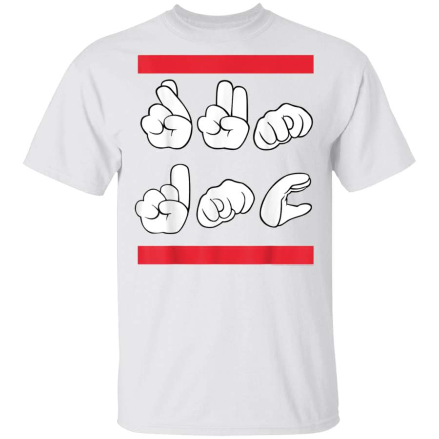 Run DMC Official Sign Language TShirt