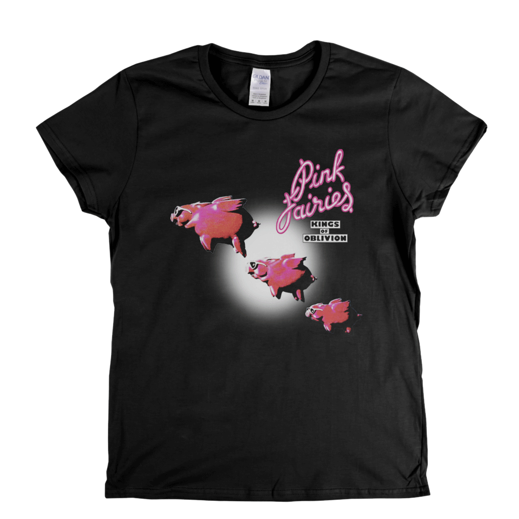 Pink Fairies Kings Of Oblivion Womens T-Shirt