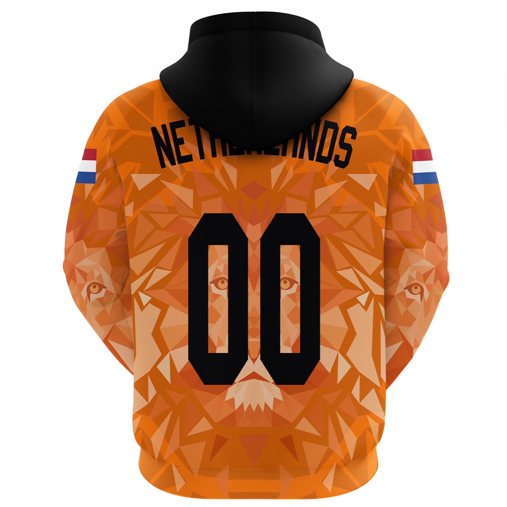 (Custom) Netherlands Lion Hoodie Euro Soccer A27