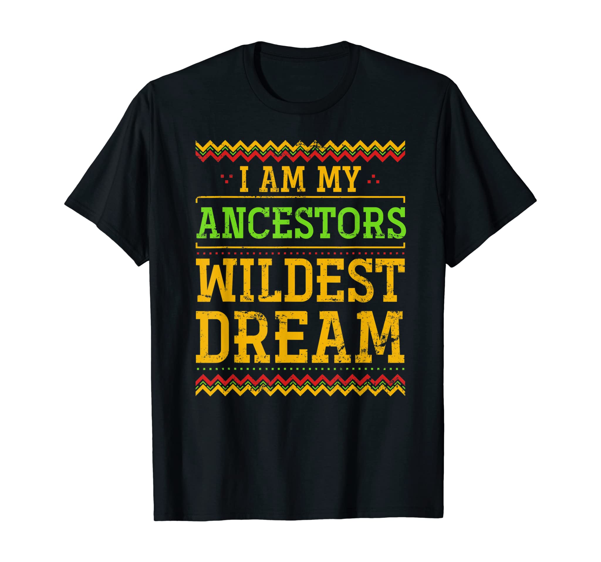 Funny Black Americans African Roots Gift Black History Month T-Shirt