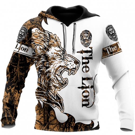 Unisex Hoodie All Over Print Lion Gifts The Gold Lion Tattoo Over Printed Us Unisex Size Hoodie