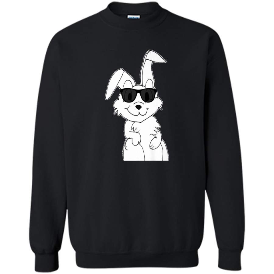 Bunny Easter tShirt – Women Men Boys Girls Teens Rabbit Gift Printed Crewneck Pullover Sweatshirt 8 oz