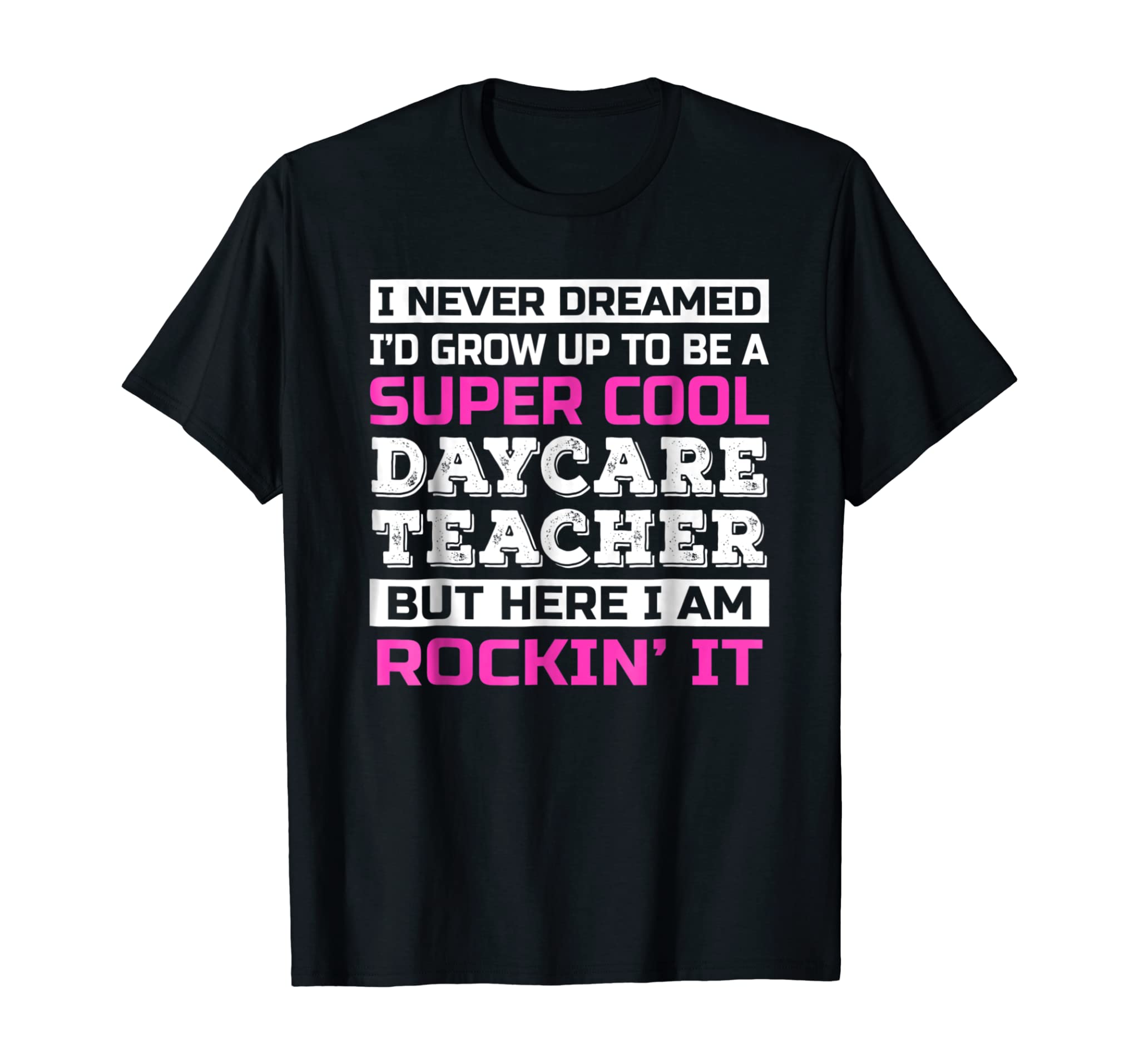 Funny Super Cool Daycare Teacher T Shirt Gift