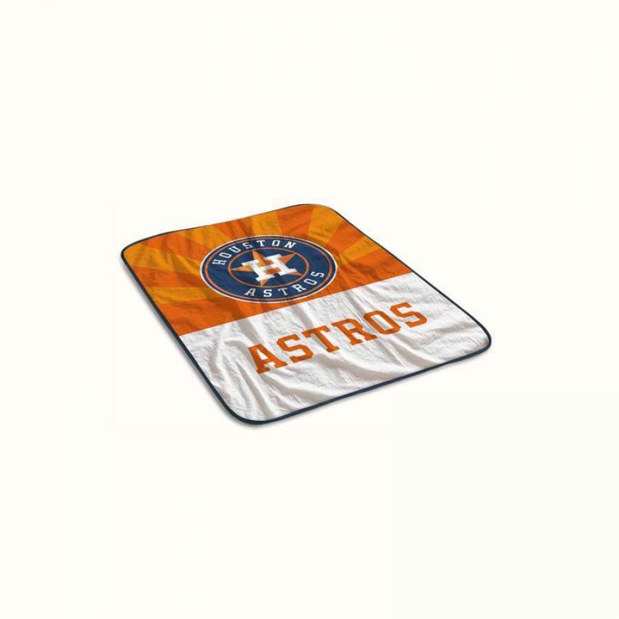 Houston Astros Flag Fleece Blanket