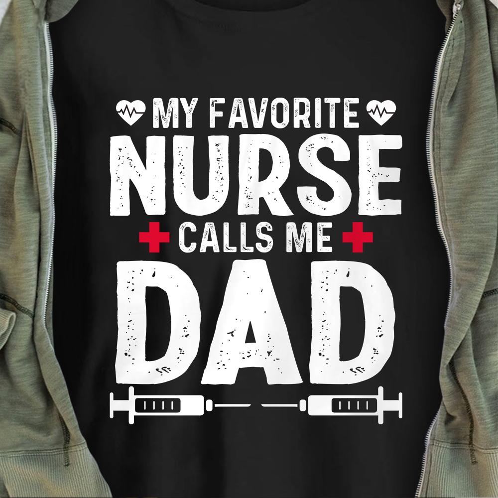 Nurse Dad T Shirt TID DB226 30O53