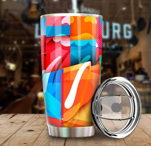 Rolling Stones Merch Buenos Aires 2016 Tumbler Cup
