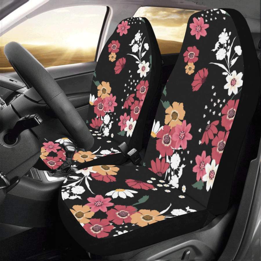 Common Daisy Car Seat Covers (Set of 2 ) Universal Fit Most Cars Trucks ...