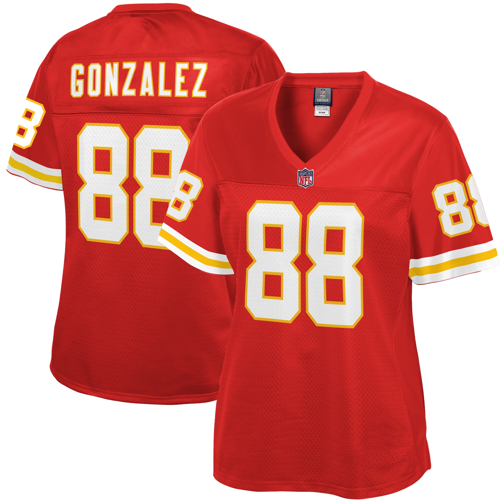 Tony Gonzalez Kansas City Chiefs NFL Pro Line Womens Retired Player Jersey – Red