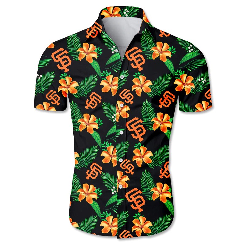 San Francisco Giants Hawaii Shirt Tropical Flower Gift For Fans Ha88144