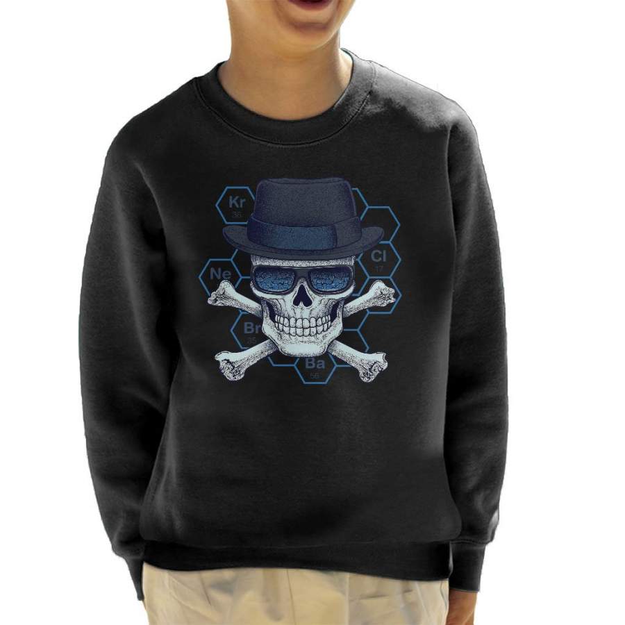 Chemical Head Breaking Bad Kid’s Sweatshirt