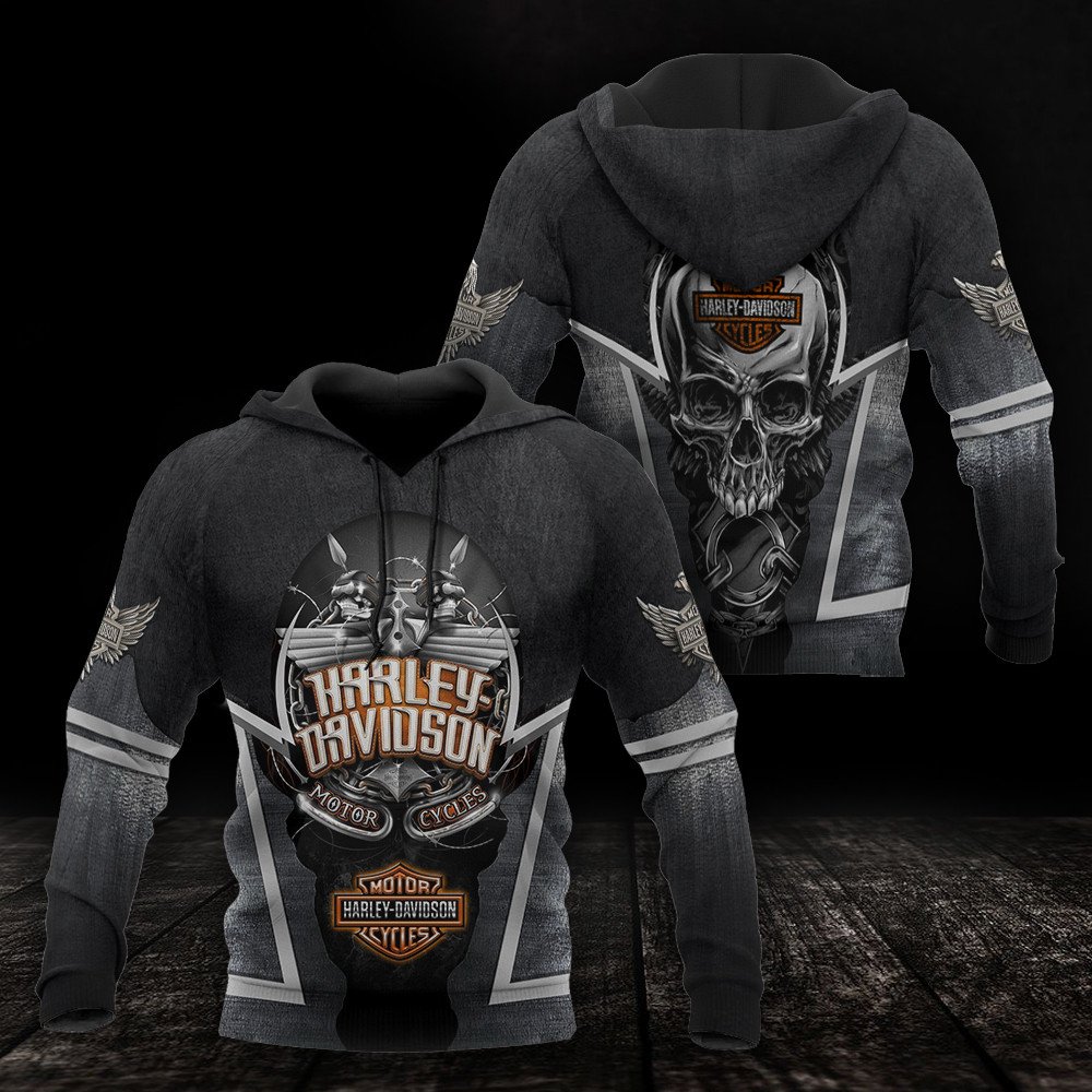 Harley Davidson 3D Printed Hoodie Vd281