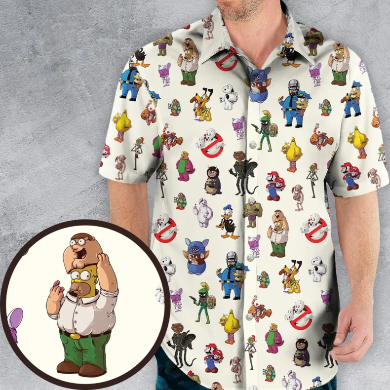 Behind The Face Hawaiian Shirt