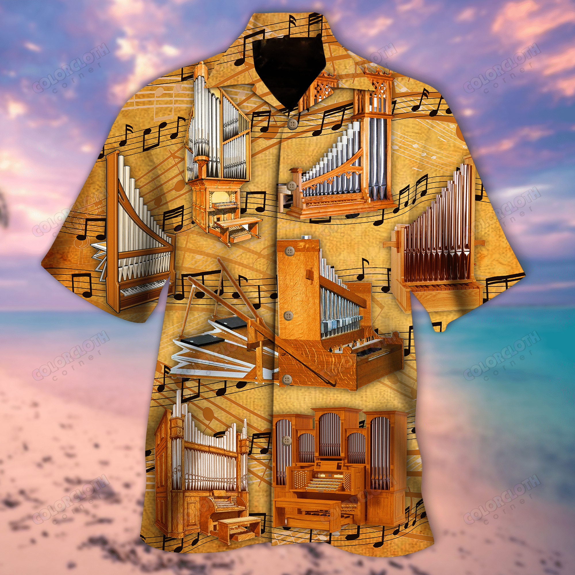 Life Is Better With Organ Music Hawaiian Shirt Re Ha77630