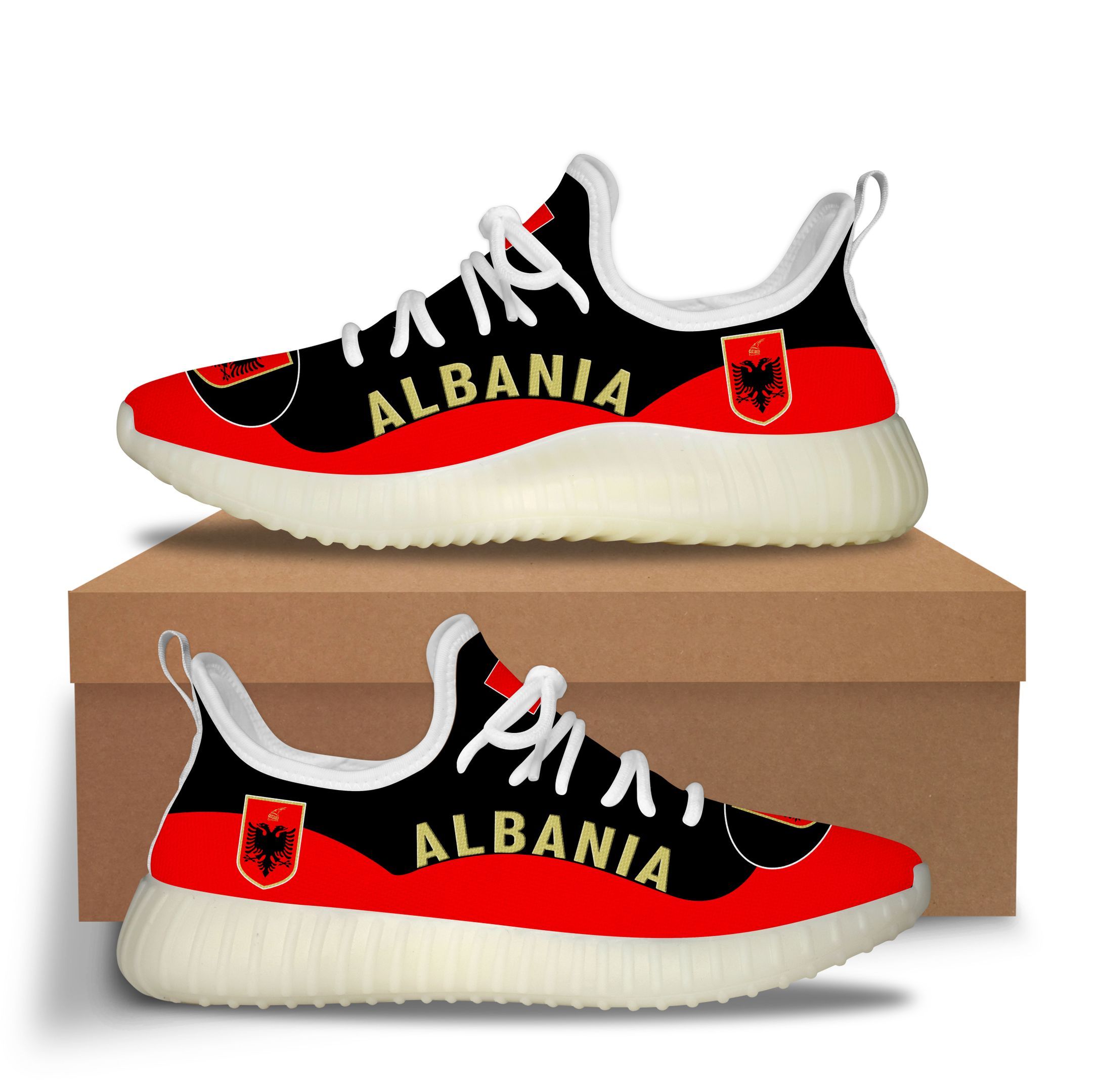 Yz Boost Shoes & Sneakers ‘Albania’ Liles-X2