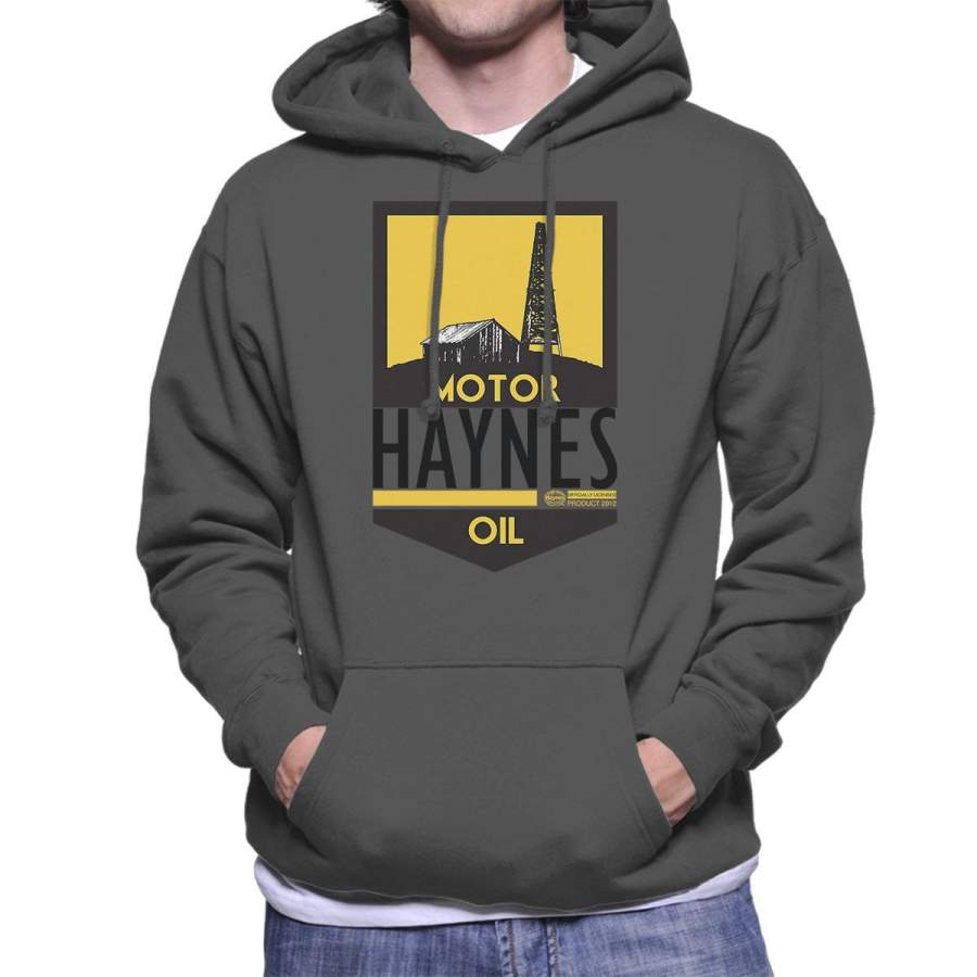 Haynes Penn Drake Motor Oil Men’s Hooded Sweatshirt