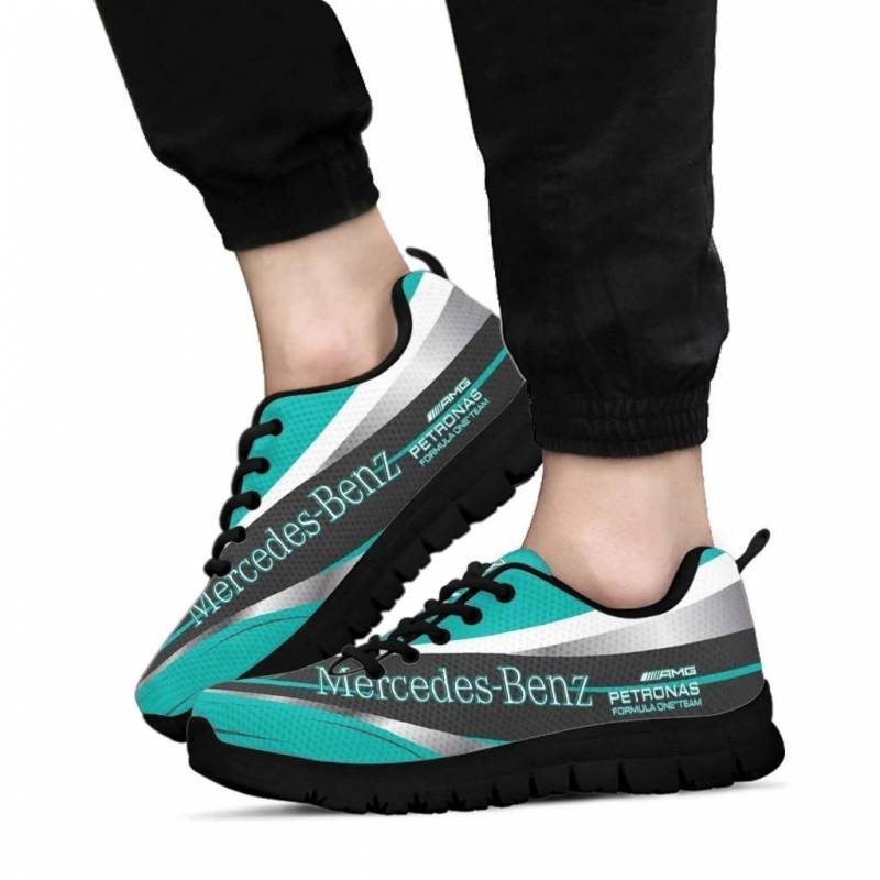 3D Printed Mercedes Petronas NTA Sneakers For Men & Women Ver 5 (Jade)