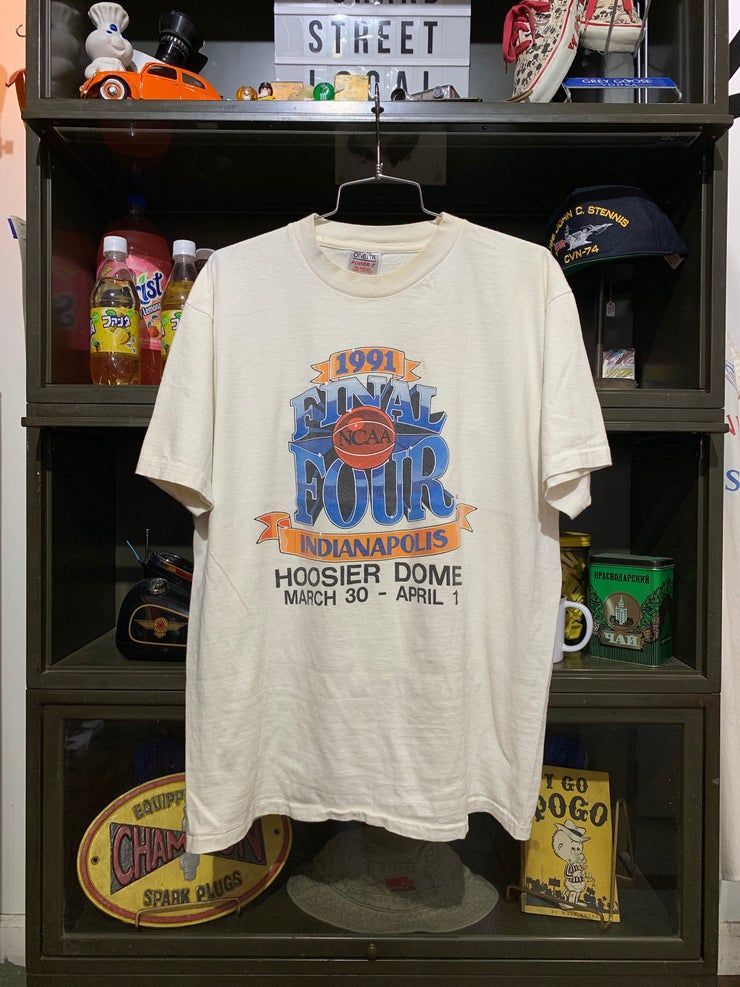 Vintage 1991 Final Four Indianapolis Hoosier Dome Shirt