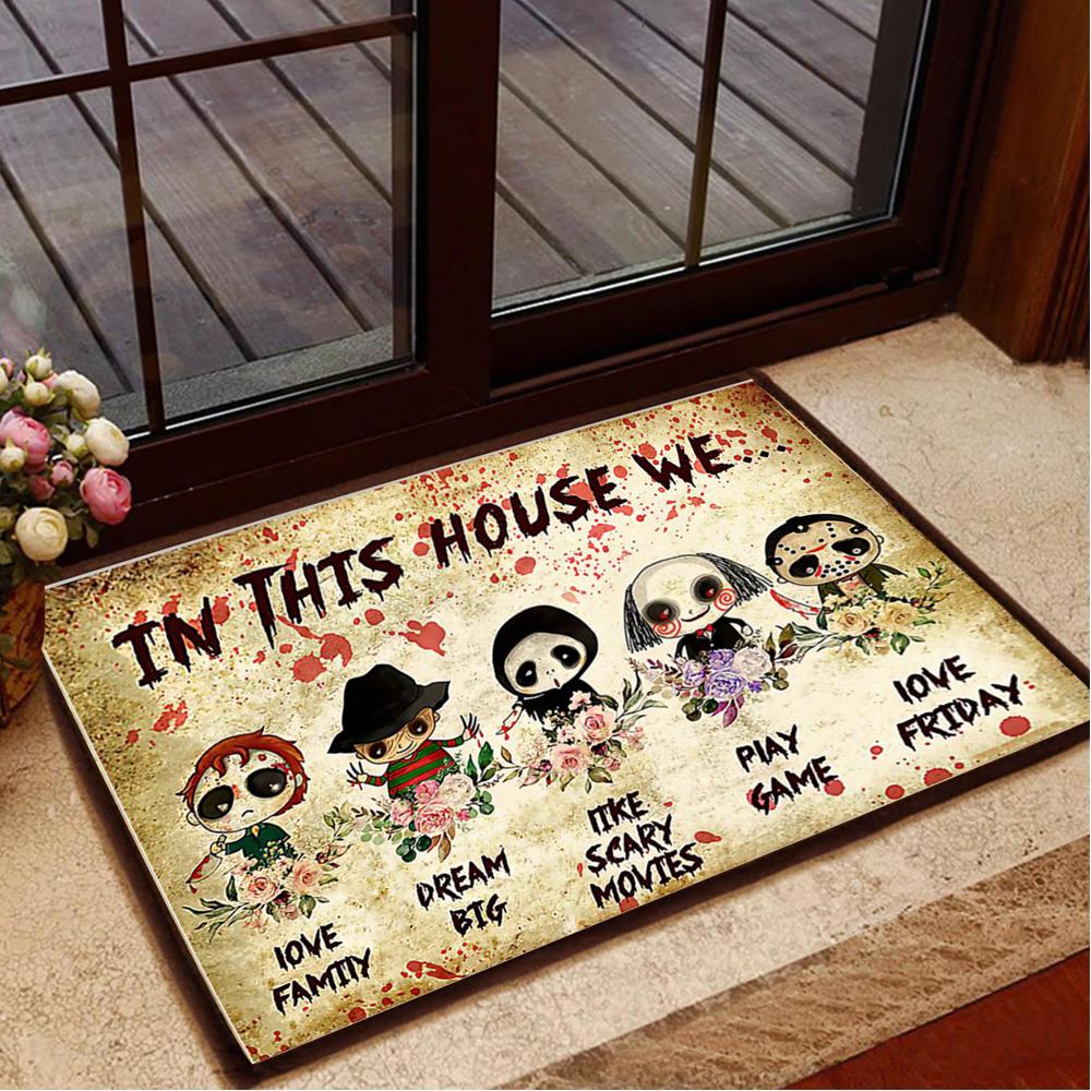 In This House We Love Family All Over Printing Doormat Pre2370