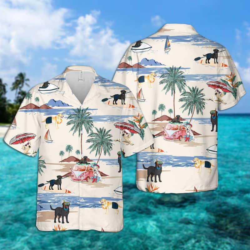 Felacia Labrador Retriever Summer Beach Hawaii Shirt Ha32608