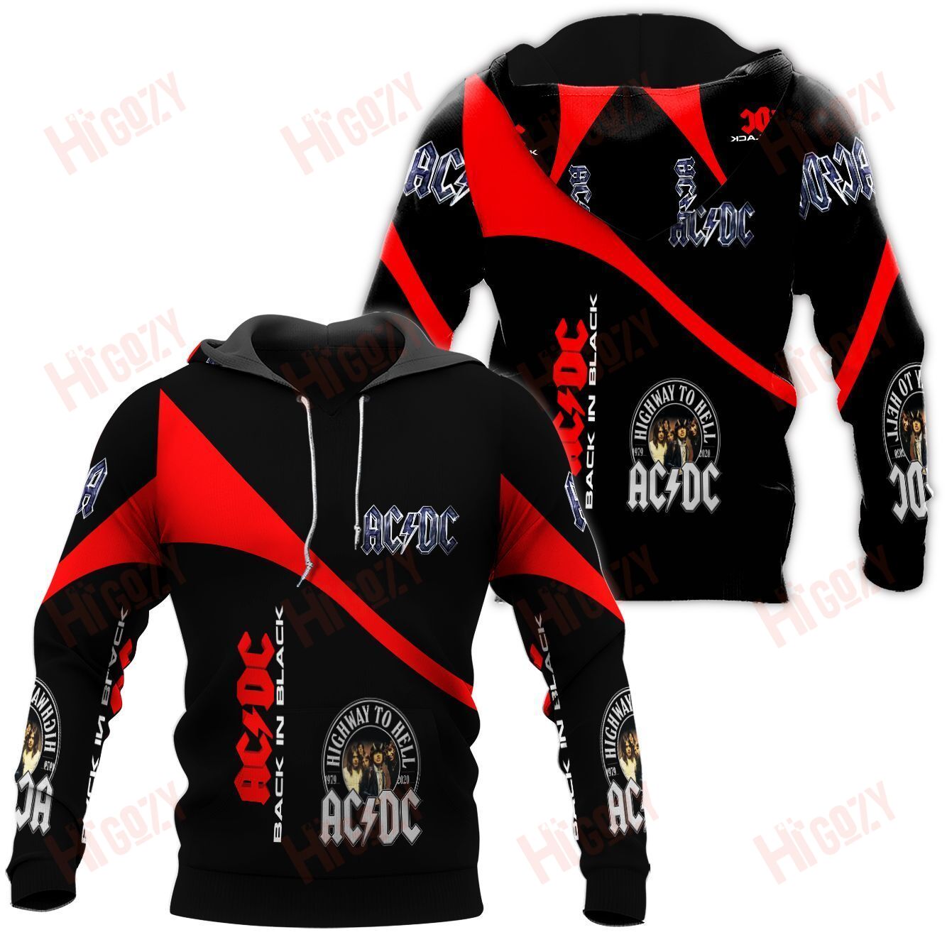 Ac/Dc Hoodie 3D – V018