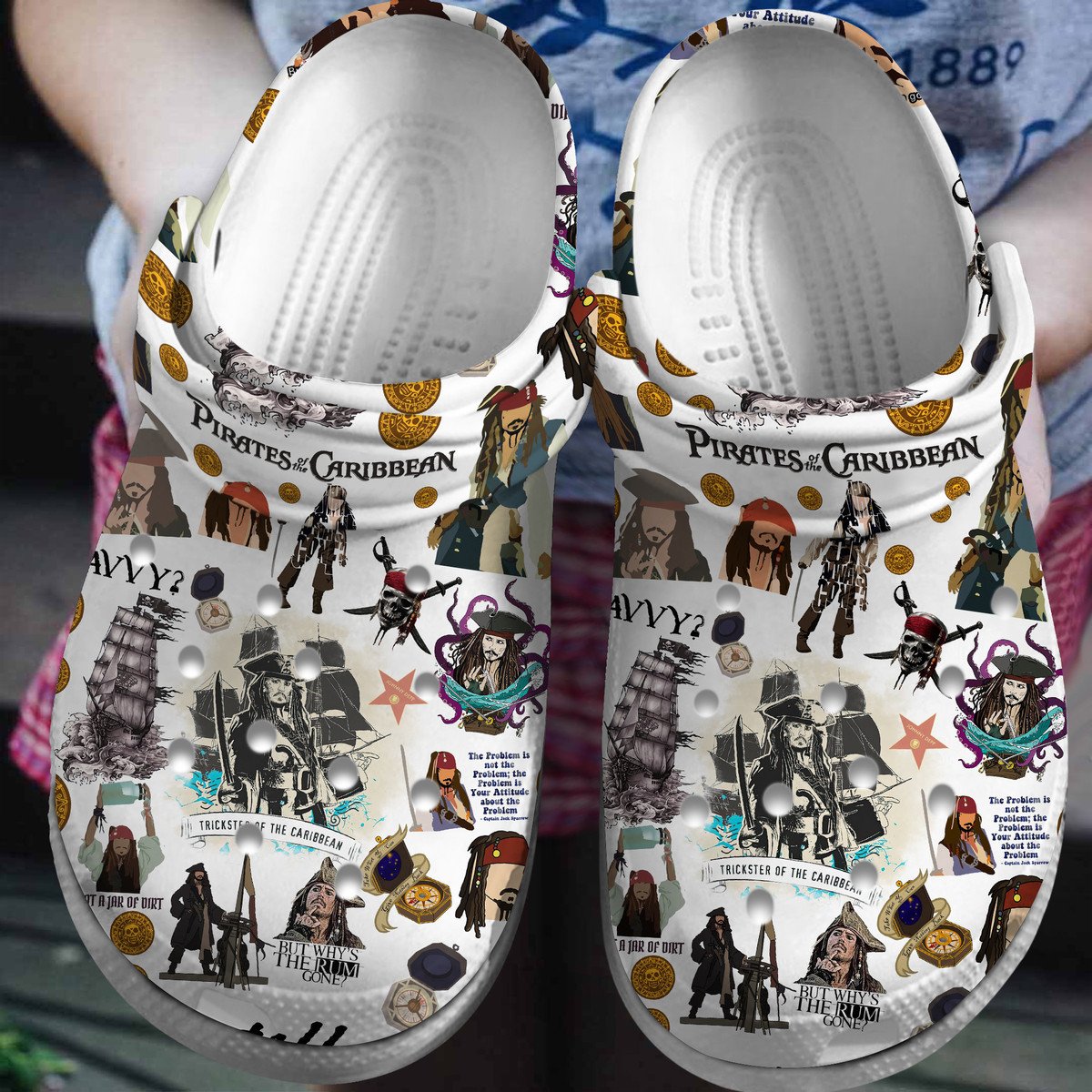 Pirates Of The Caribbean Movie Crocss Clogs For Men Women And Kid Jbu8Ivnj