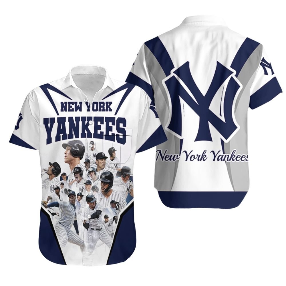 ny yankees hawaiian shirt