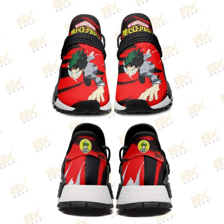 My Hero Academia Sneakers Midoriya Izuku Shoes Great Fan Gift S12092