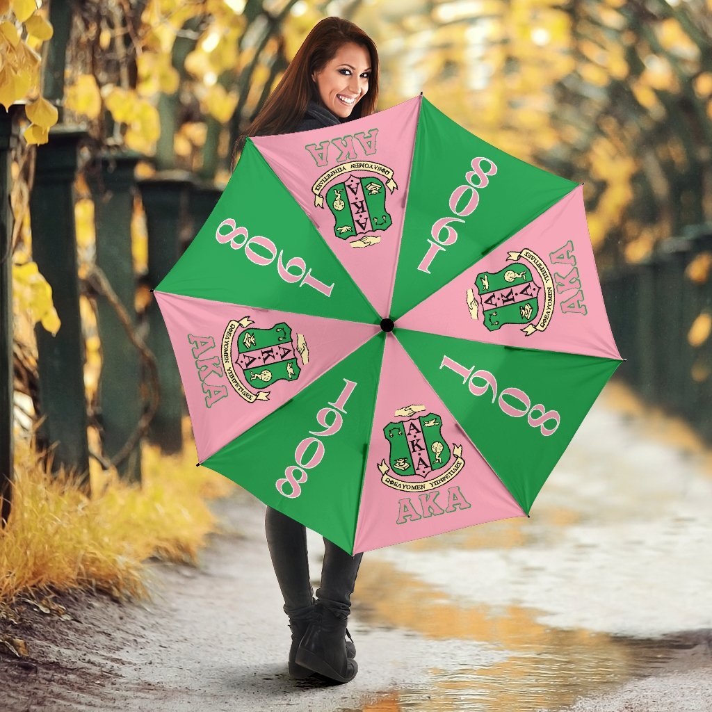 Alpha Kappa Alpha Aka  3D Printed Umbrella