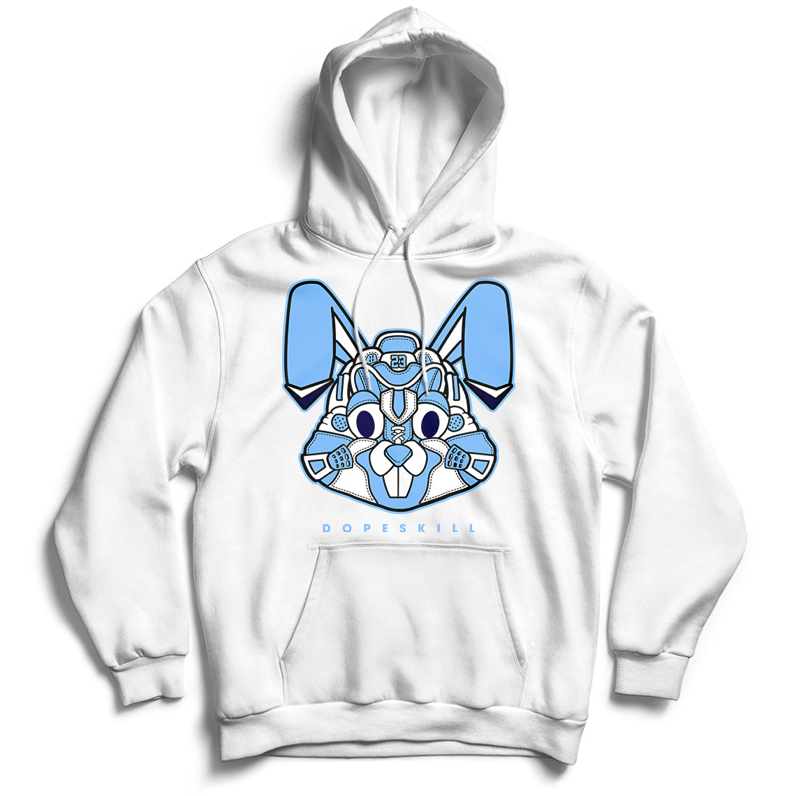 Jordan 6 Unc Dopeskill Hoodie Sweatshirt Sneaker Rabbit Graphic