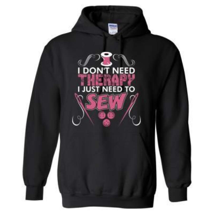 AGR I Don’t Need Therapy I Just Need To Sew – Heavy Blend™ Hooded Sweatshirt