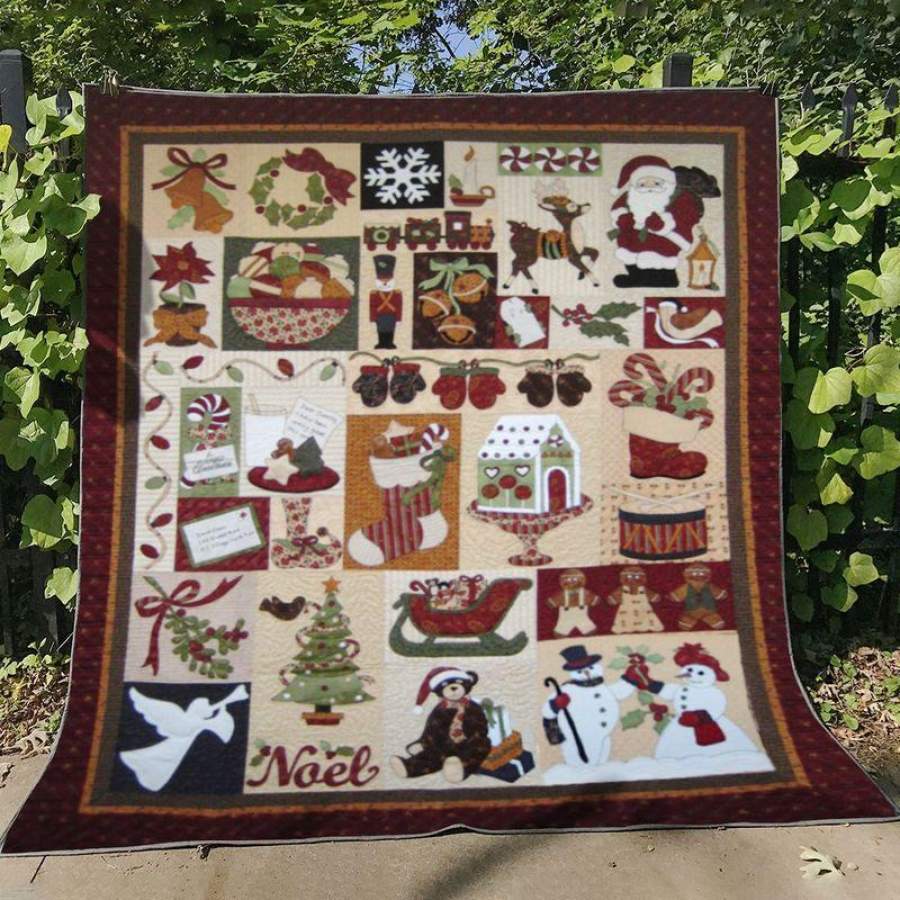 Winter Wonderland Christmas Quilt Blanket Christmas Gift Ideas