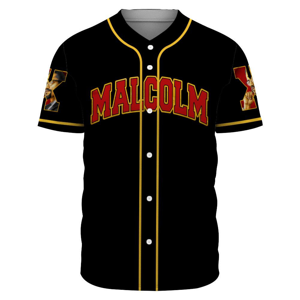 Malcolm X Jersey Shirt