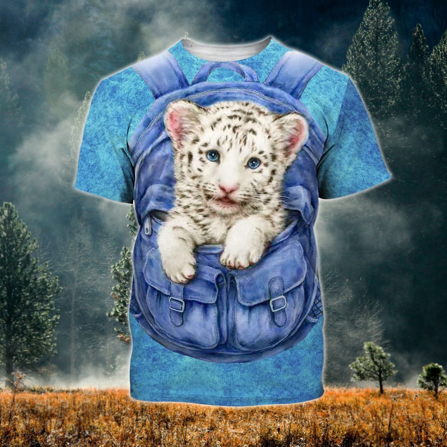 Tiger Ver05 Tthj100721Nby Unisex 3D T-Shirt All Over Print