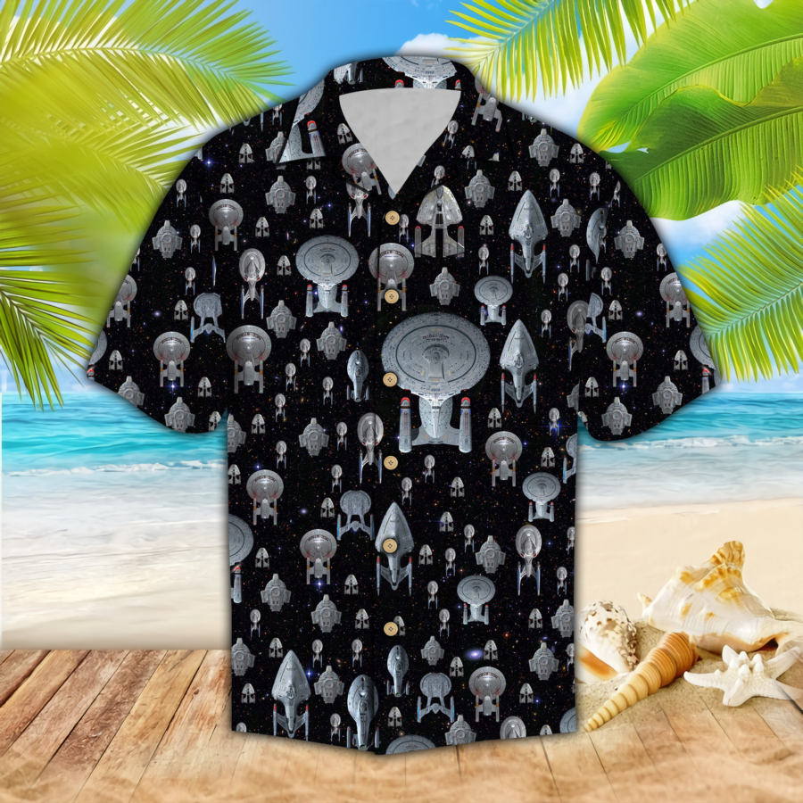 Spaceship Hawaiian Shirt Ha17927