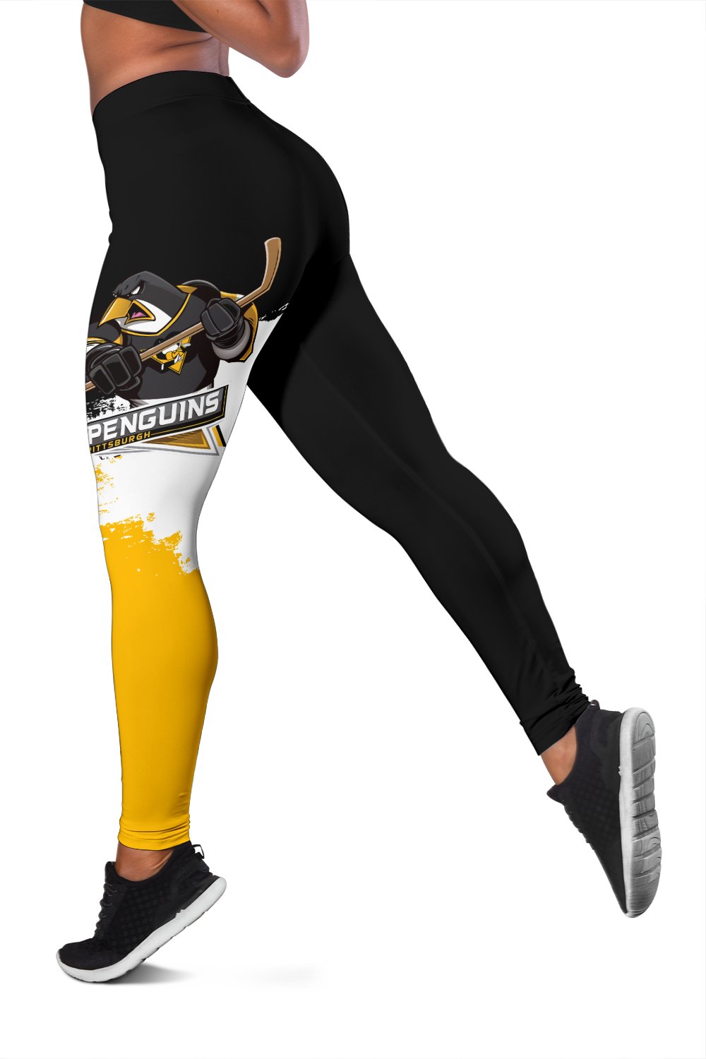 1stCanada Women’s Leggings – Pittsburgh Penguins Hockey Special A31