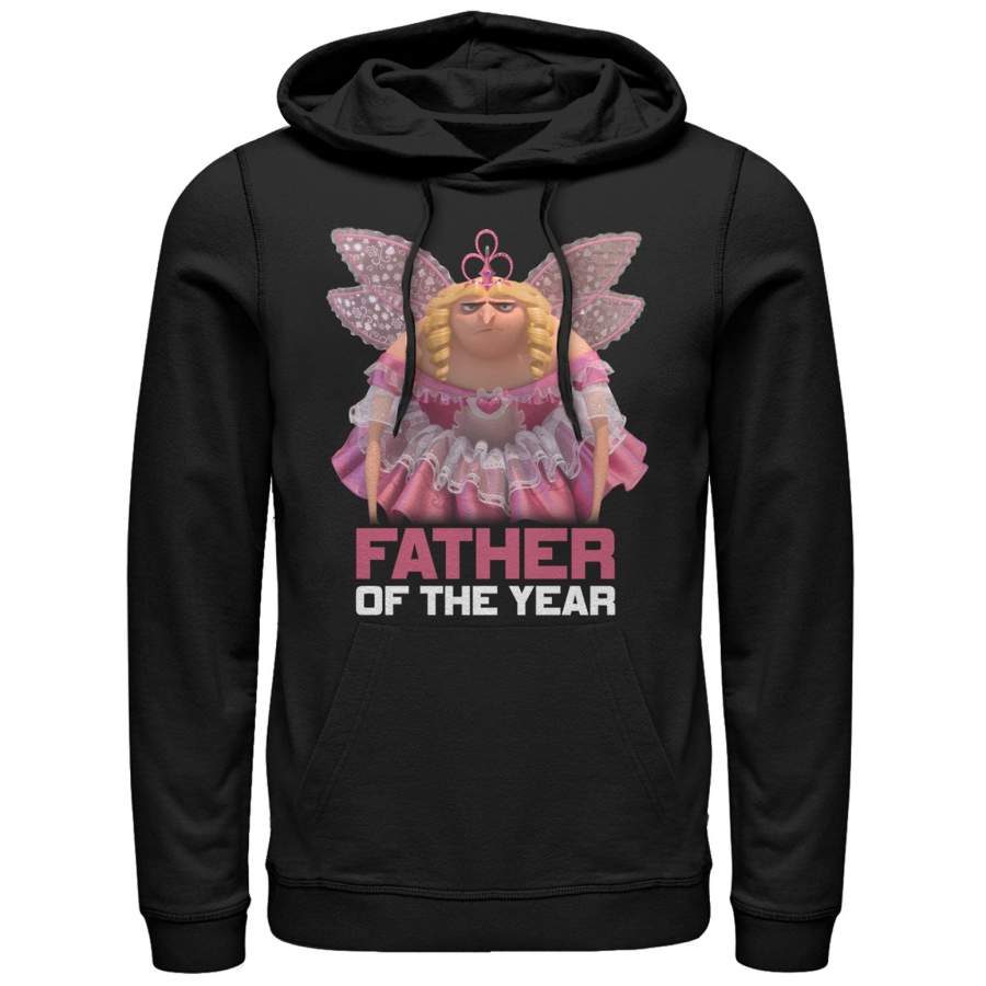 Despicable Me Men’s Father of the Year Fairy Gru  Lightweight Hoodie