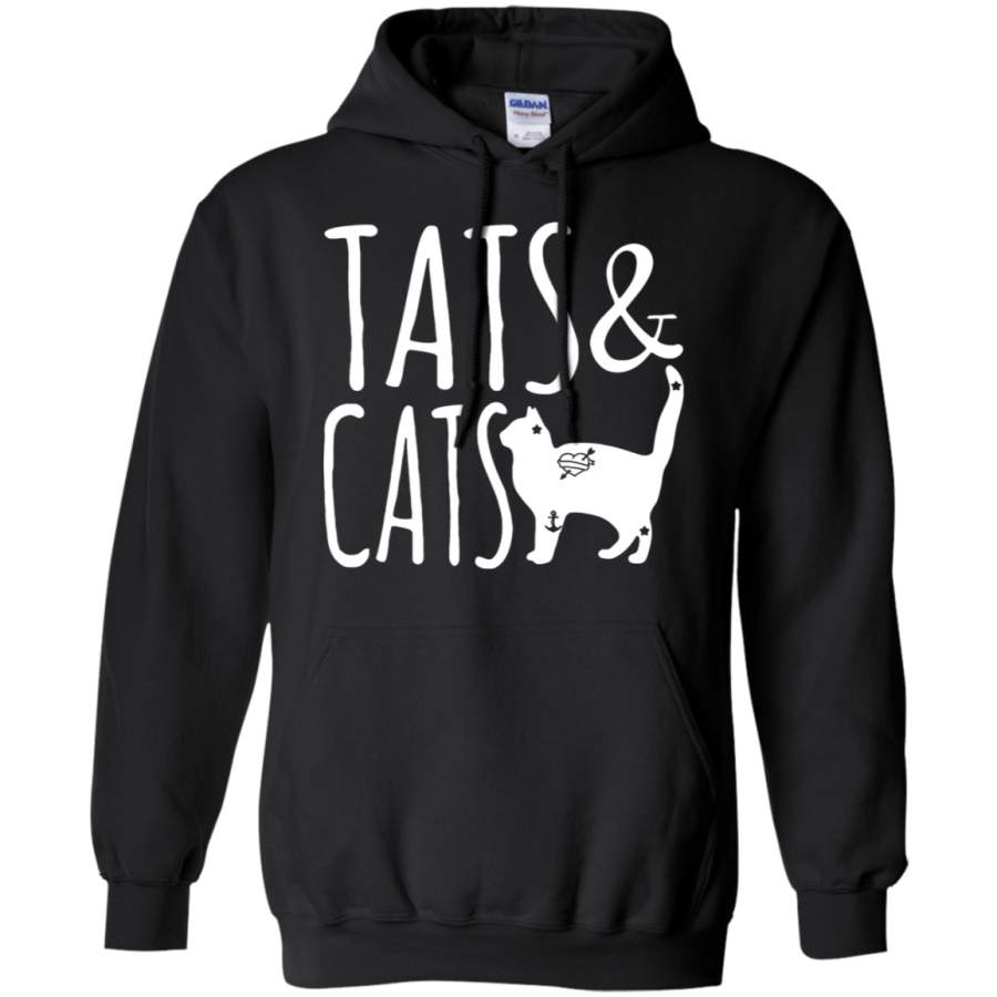 AGR Tats And Cats Tattoo Animal Hoodie