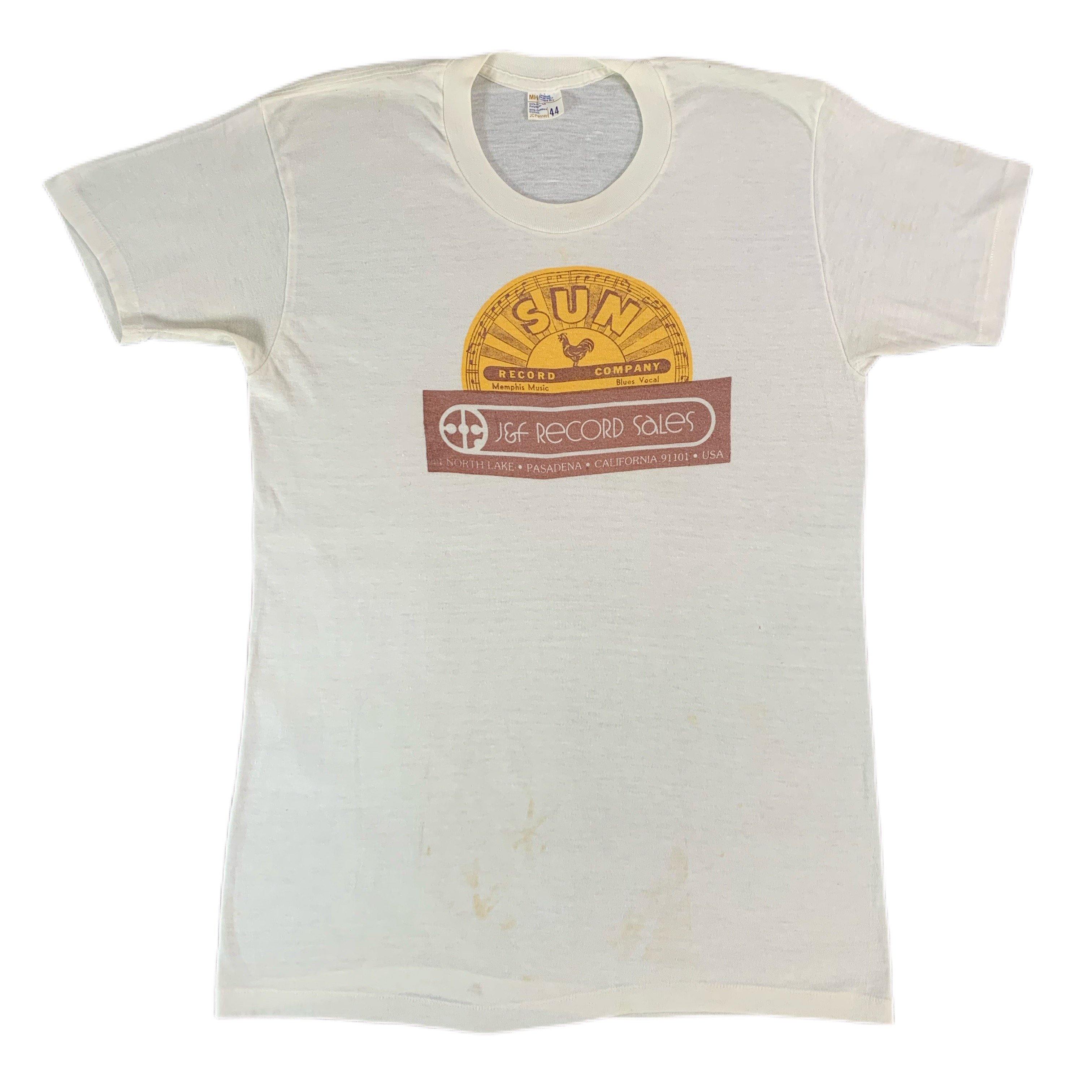 Vintage Sun Records “J&F Record Sales” T-Shirt