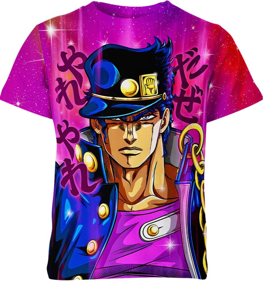 Jotaro Kujo Jojo’S Bizarre Adventure Shirt – Liimon Store