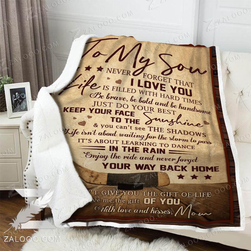 Custom Hockey – Your Way Back Home Quilt Blanket Ep1282