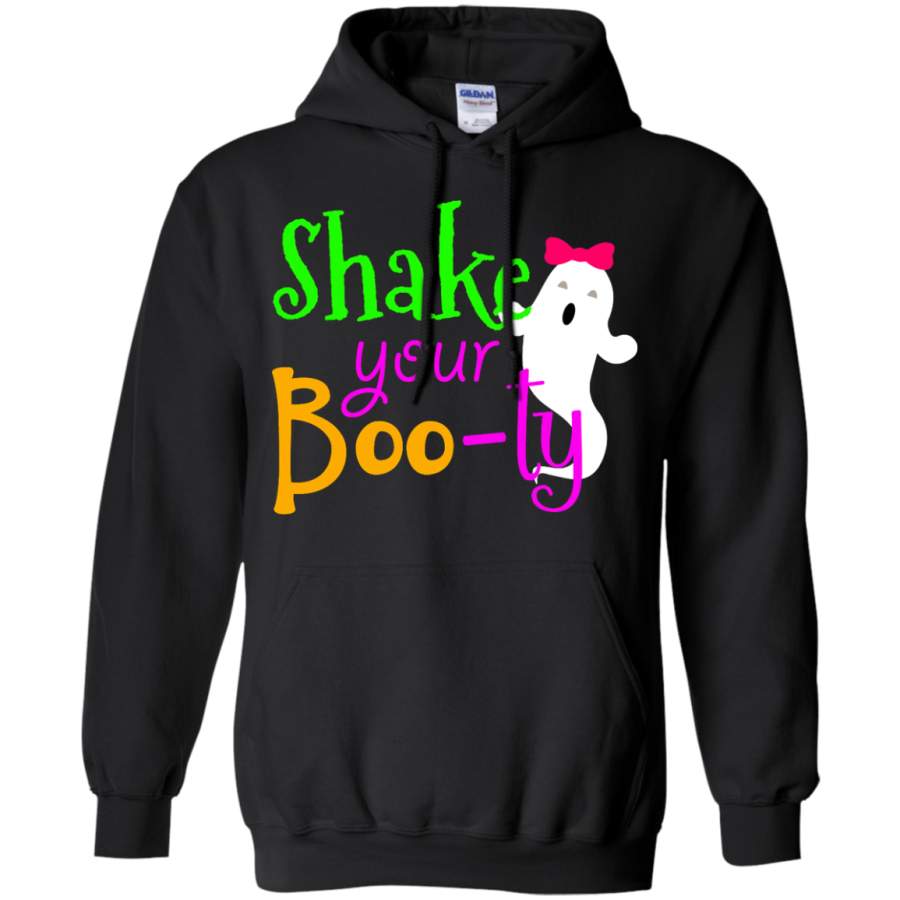 Halloween, Shake your Boo-ty, Funny Ghost Pullover Hoodie