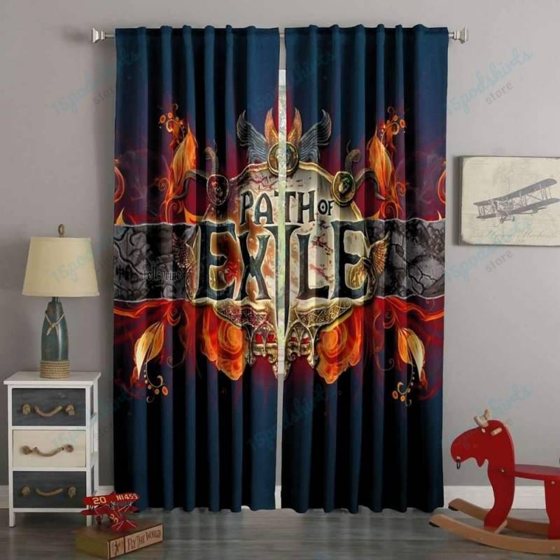 3D Printed Path Of Exile Style Custom Living Room Curtains