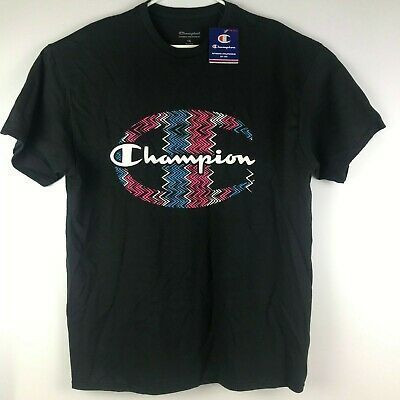 Champion Script Big C Multi Color Logo Shirt