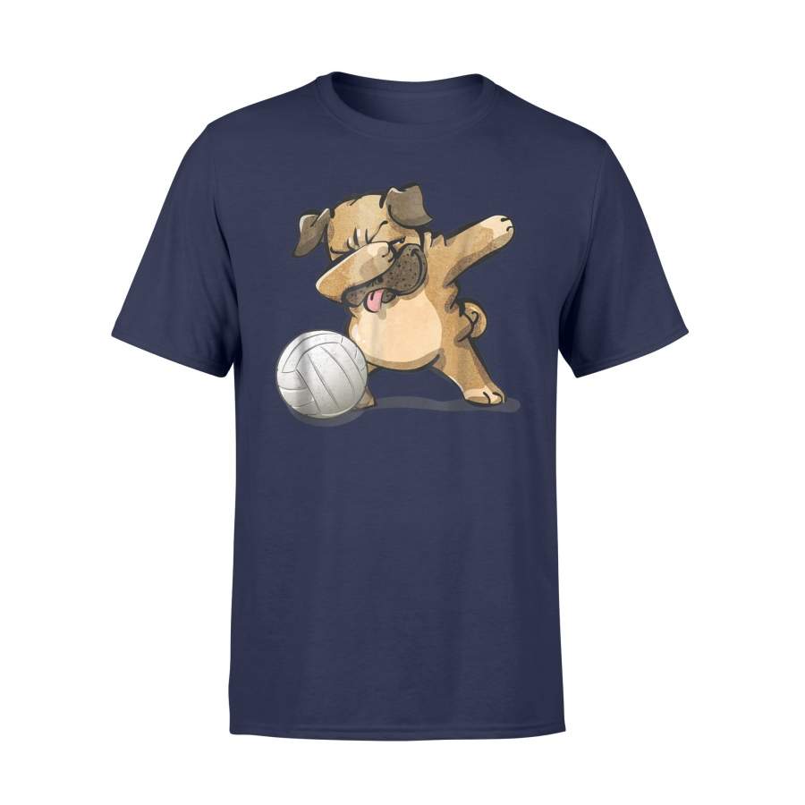 Dabbing Volleyball Dabbing Pug T Shirt