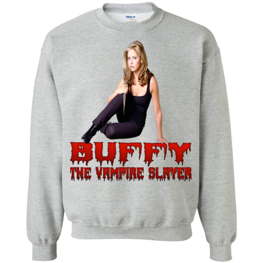 AGR buffy the vampire slayer t shirt Crewneck Pullover Sweatshirt